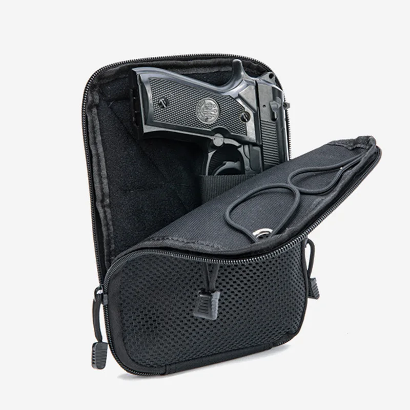 Edc Carry Gun - Étui tactique dissimulé Molle pour pistolet,