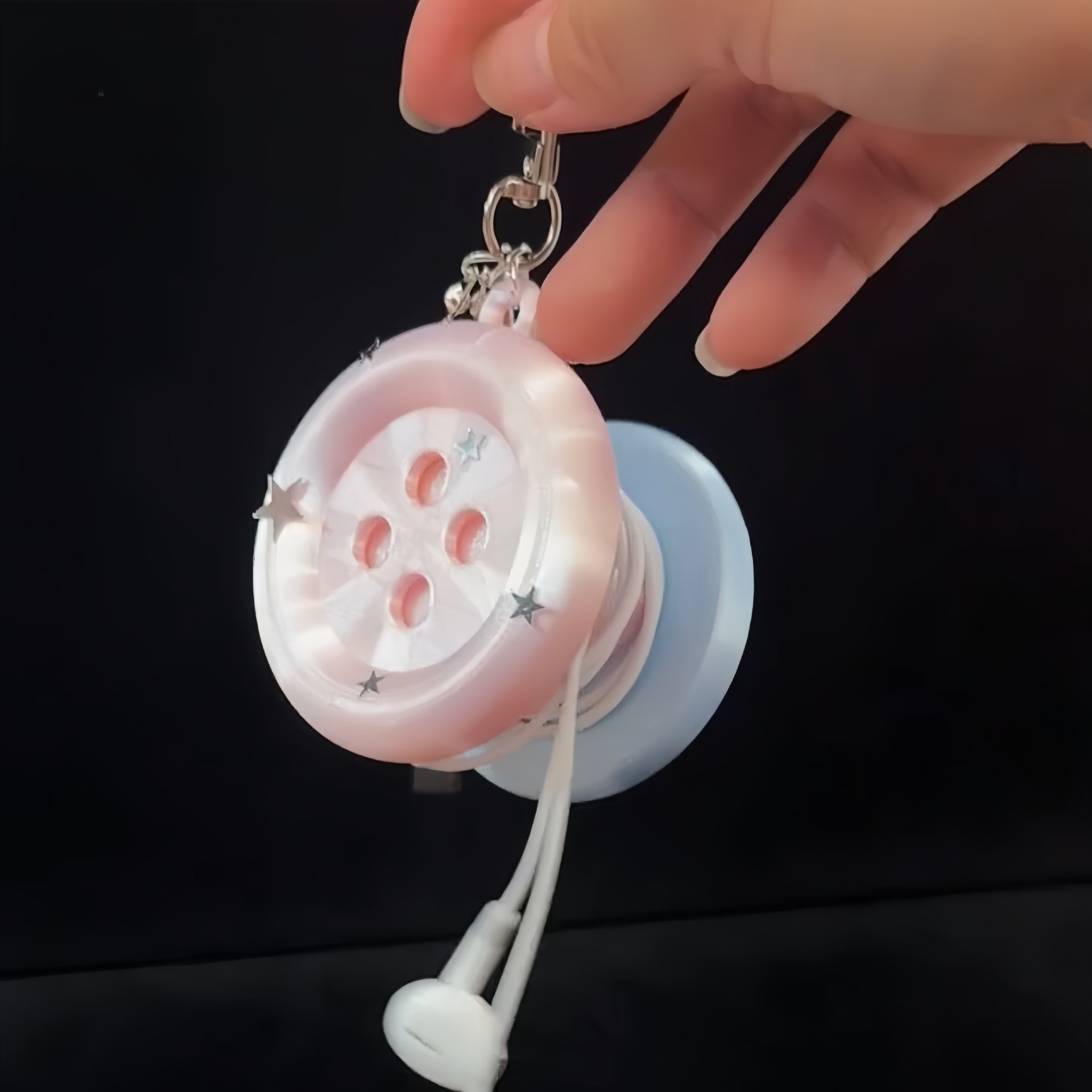 Porte-clés Étoile 3D Kawaii av - Cable Winder Keychain avis et prix