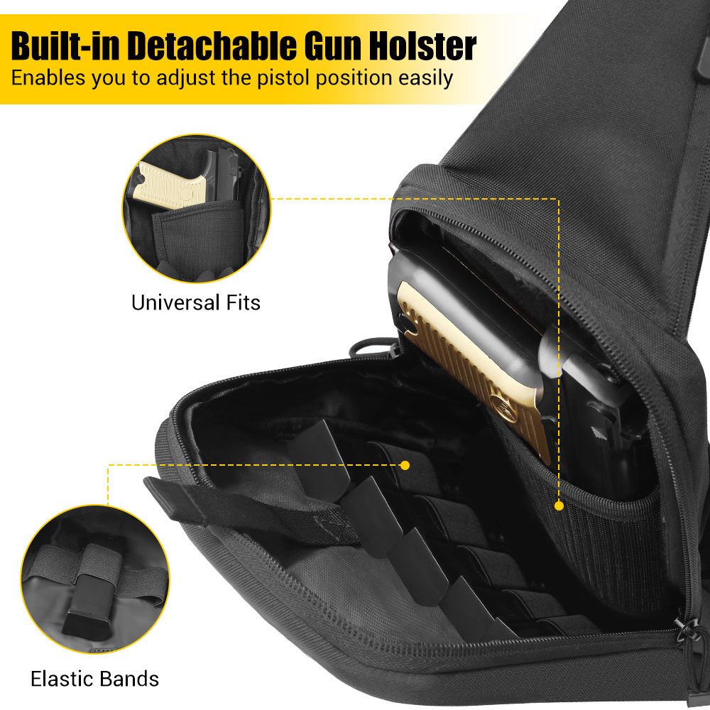 Sac tactique pour pistolet, ét - Edc Carry Gun avis et prix