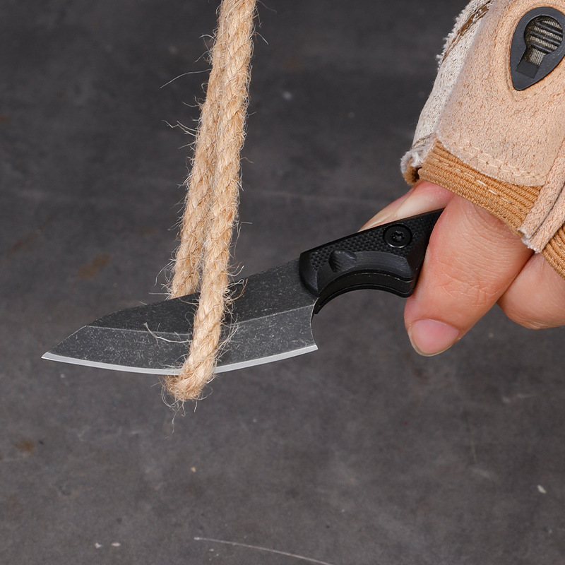 Petit couteau à lame fixe en a - Edc Carry Fixed Blade Knife avis et prix