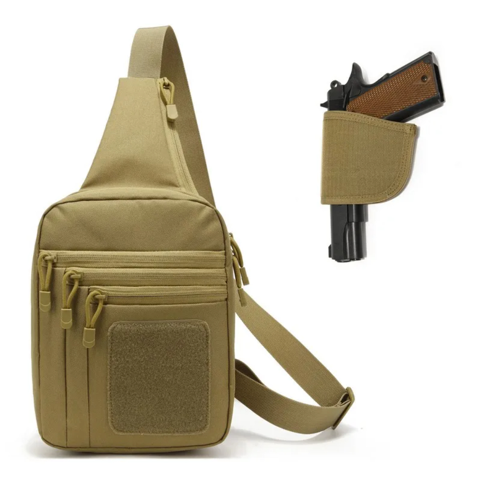 Nouveau sac de poitrine tactiq - Edc Carry Gun avis et prix